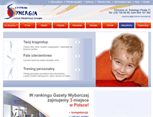 Tablet Screenshot of centrum-synergia.pl